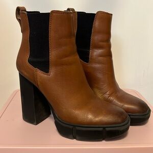 Brand: Steve Madden | Brown Leather Boots